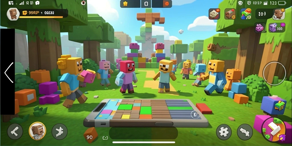Screenshot gameplay 99RP menunjukkan tantangan Puzzle yang seru dan mengasah otak.