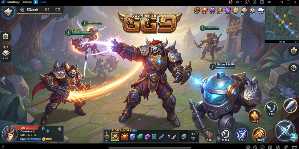Tampilan gameplay menarik dari GG99 yang penuh strategi SLG.