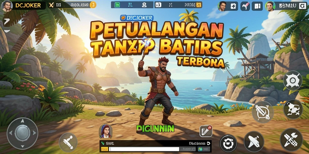 Gameplay IDCJOKER menampilkan dunia terbuka yang luas dan penuh petualangan.