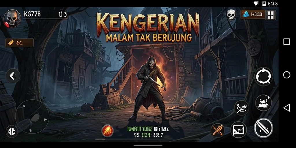 Gameplay menegangkan di dunia kengerian KG778.