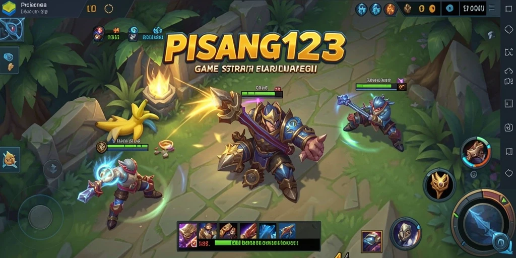 Tampilan gameplay PISANG123 yang mendebarkan dan penuh strategi.