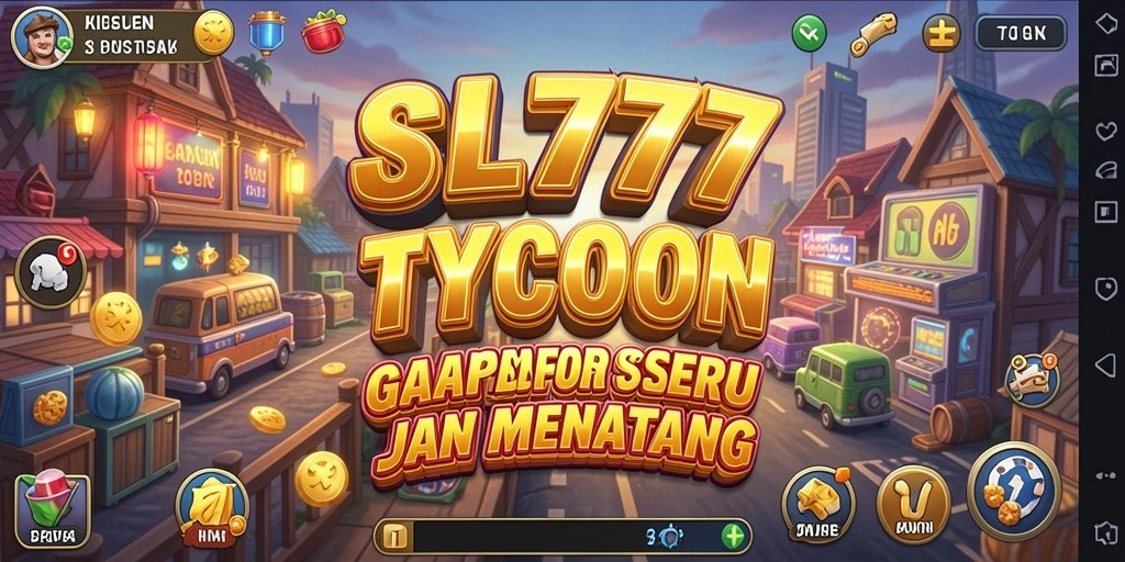 Tampilan gameplay SL777 yang seru dan memikat di dunia Tycoon.