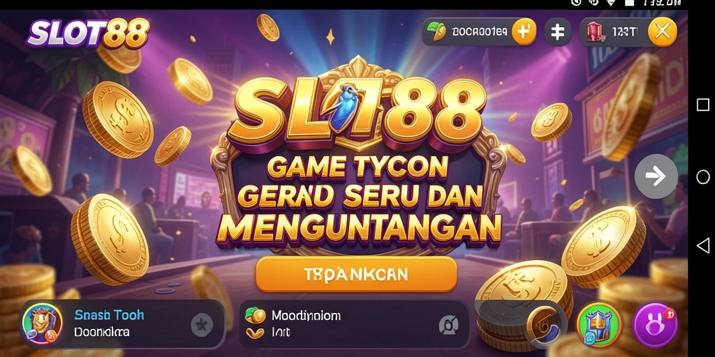 Gameplay seru dan menarik dalam SLOT88, tunjukkan keahlian Tycoon Anda.