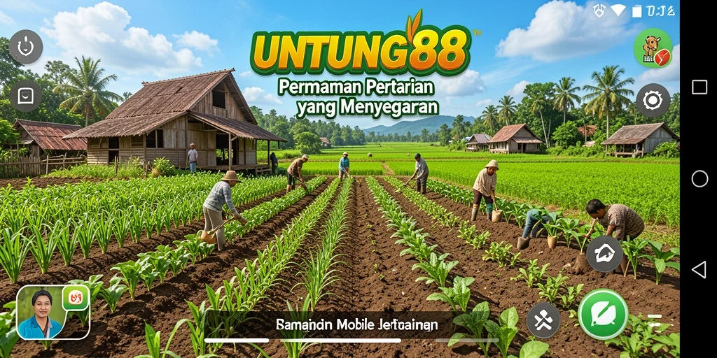 Gameplay seru di UNTUNG88, tunjukkan keahlian bertani Anda.
